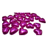 50 Bombones Corazones 7gr Macizos Colores (ideal Souvenirs)