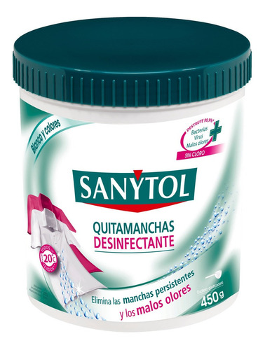 Quitamanchas Desinfectante 450g I Sanytol