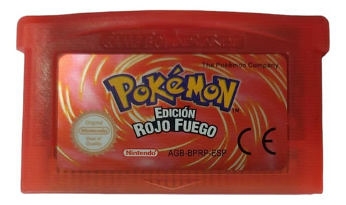 Pokemon Rojo Fuego Español Re-pro Gameboy Advance Gba