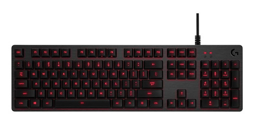 Teclado Gamer Logitech G413 Led Rojo Mecanico Alambrico /vc