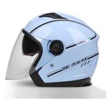 Casco De Moto Abatible Con Doble Mica Para Motocicleta