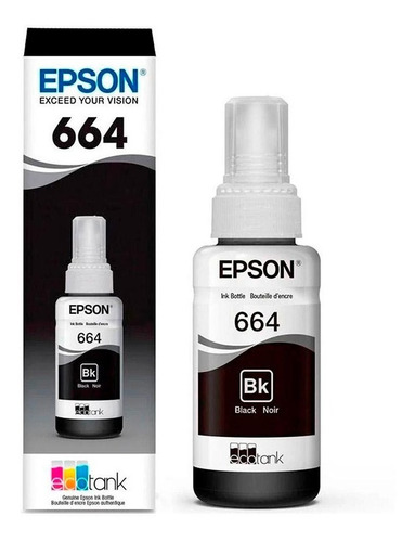 Tinta Epson 664 Botella T664 