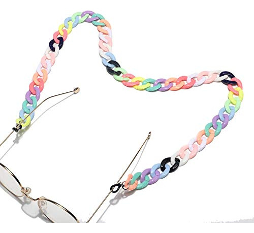 Cadena Para Lentes - 3pcs Acrylic Eyeglass Chain Necklace Su