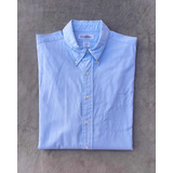 Camisa Brooks Brothers Azul Claro Lisa