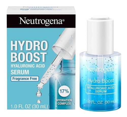 Neutrogena Hydroboost Suero Acido Hialuronico 17% 2 Pzs 30ml