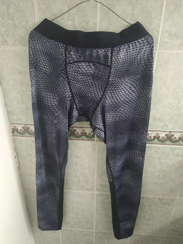 Pantalón De Compresión Licra Azul Para  Caballero Xl 