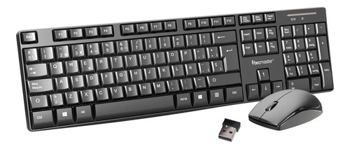 Kit Teclado Y Mouse Inalámbrico Tecmaster Tm-100512 