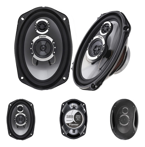 Par De Bocinas For Auto Auto 6x9 Coaxial 1000w Max 3 Vías