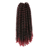 Generic, Crochet Trenzas De Cabello Bomba Twist 8 Pulgadas