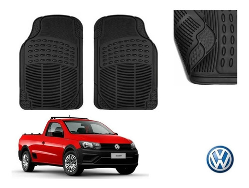 Par Tapetes De Uso Rudo Vw Saveiro 2019 Acc Mayoreo Original