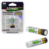 Pack Recargable Sdnmy 4 Unid Triple Aaa 1600mah
