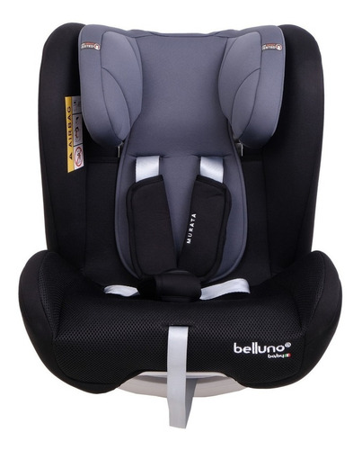 Butaca Bebe Isofix Reclinable 0 A 36 Kg Murata Belluno Baby Color Gris