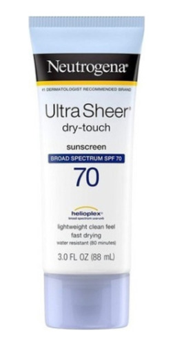 Ultra Sheer Neutrogena Protector Solar Fps 70 88ml Xchws C 