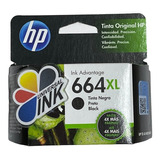 Cartucho Hp 664xl Negro Original