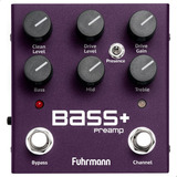 Pedal De Efeito Fuhrmann Bass+  Roxo