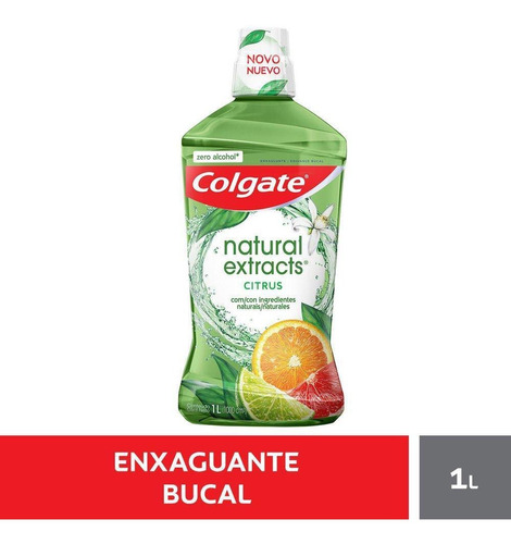 Enxaguante Bucal Colgate Natural Extracts Citrus 1l