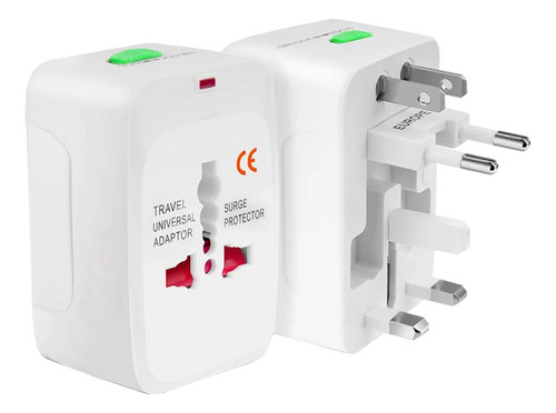 Adaptador Universal De Corriente Viajero Brasil Mundial