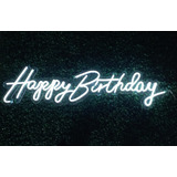 Letreros Led Neón Anuncios Luminosos Happy Birthday