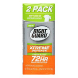 Right Guard Xtreme Desodorante Barra Antitranspirante 2pack Fragancia Fresca
