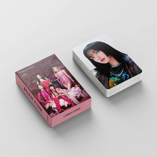 Set 55 Photocards - Lomo Card Kpop Black Pink Born Pink