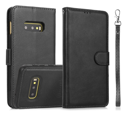 Funda De Piel Con Textura De Becerro Para Samsung Galaxy S10