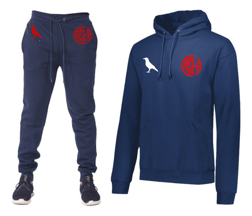 Conjunto Buzo+jogging-futbol-san Lorenzo