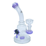 Bong Roxo Slime Percolator 20cm Cultura Dab