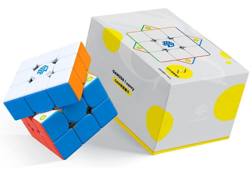 3x3x3 Gan I Carry Cubo Inteligente Pro Magnético Pilas Color De La Estructura Stickerless