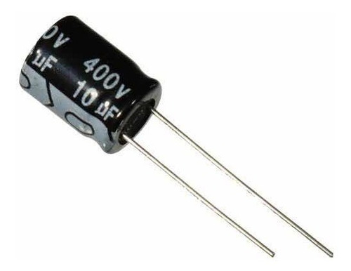 Capacitor Eletrolítico 10uf 400v (10 Unidades)