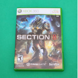 Jogo Section 8 Xbox 360 Físico Completo Perfeito Estado