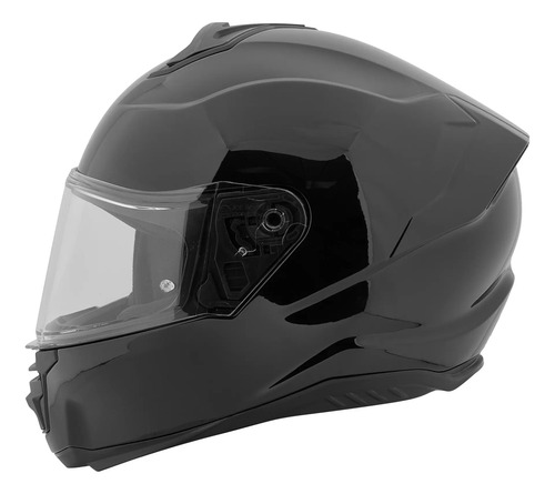 Casco Integral Joe Rocket Rkt 110 Solid Negro Brillante | Meses sin interés