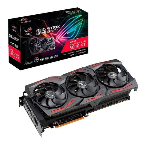 Placa De Video Amd Asus Rog Strix Radeon Rx 5600xt Oc 6gb