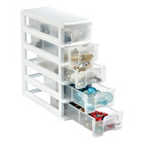 Mini Organizador Italhome 8105bl 5 Cajones 3 Divisores En Ca