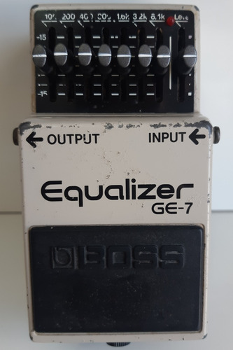 Pedal Boss Ge-7 Equalizer Made In Japan Black Label Anos 80!