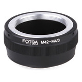 Fotga - Anillo Adaptador Para Objetivo M42 A Cámara Micro 4