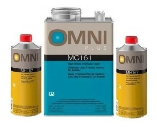 Kit Mc161 Omni Ppg Barniz Transparente Con Catalizador Mh167