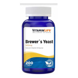 Levadura De Cerveza  Vitaminlife 500mg/200 Tabletas