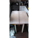 Mesa De Pino Plegable