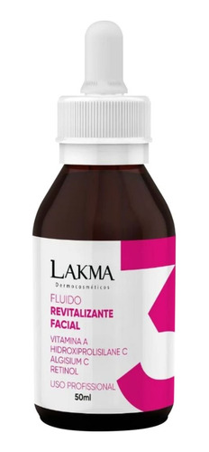 Fluido Revitalizante Colágeno E Elastina Lakma (passo 3)50ml