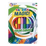 Plumones Carioca Magic Cambian Color (10 Colores)