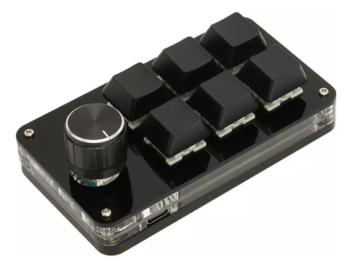 Mini Teclado De 6 Teclas Com Teclado Programável Di Usb Knob