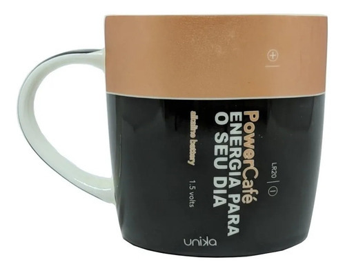 Caneca Personalizada Power Café Duracell Unika 390ml