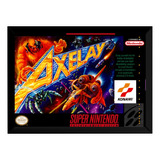 Quadro Game Snes Axelay