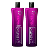 New Fox Gloss Escova Progressiva - ( 2x 1000ml )