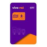 Chip Vivo 4g 10 Unidades Escolha Qualquer Ddd Do Brasil*.