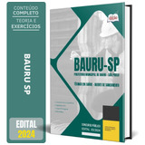 Apostila Prefeitura Bauru Sp 2024 Técnico Em Saúde Agente