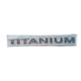 Emblema Titanium Compatible Con Carros Ford Letras Metlicas