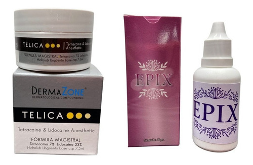 Telica Dermazone + Topico Epix Micropgmentacion Pack