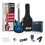 Kit De Guitarra Eléctrica Lyxpro 30  Para Niños Principiante