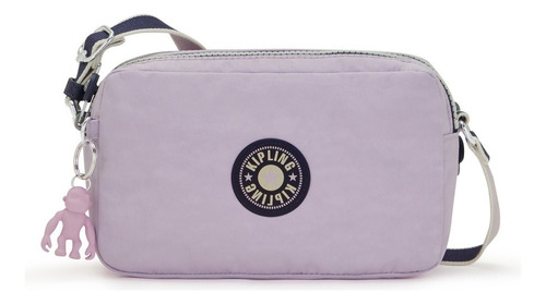 Bolsa Bandolera Kipling Ki6215ub4 Diseño Liso De Nailon  Gentle Lilac Block